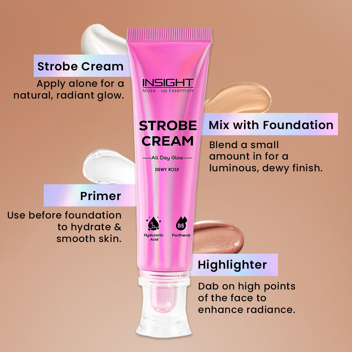 Instant radiance with Insights Strobe Cream