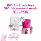 4-in-1 Body Hair Removal Wax Powder Mask