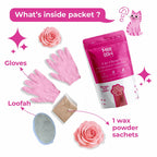 4-in-1 Body Hair Removal Wax Powder Mask