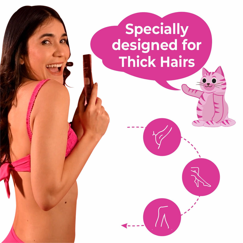 4-in-1 Body Hair Removal Wax Powder Mask