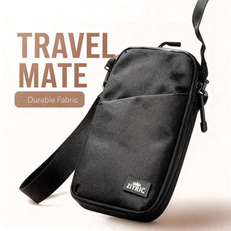 Cross Body Cash and Travel Mate Passport Pouch Bag