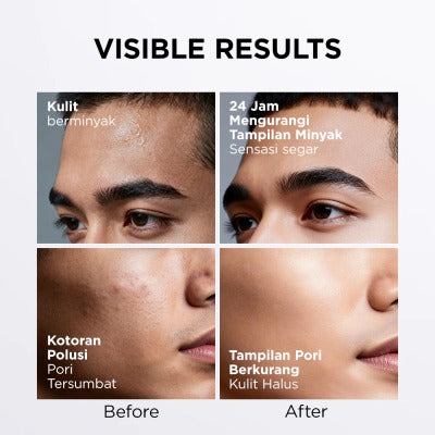 Next Prime Men Pembersih Wajah Pria Deep Clean 100 g