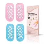 Hypoallergenic Soft Mild Nourishing Gel Heel Socks for Delicate Foot Skin All-Night Foot Care