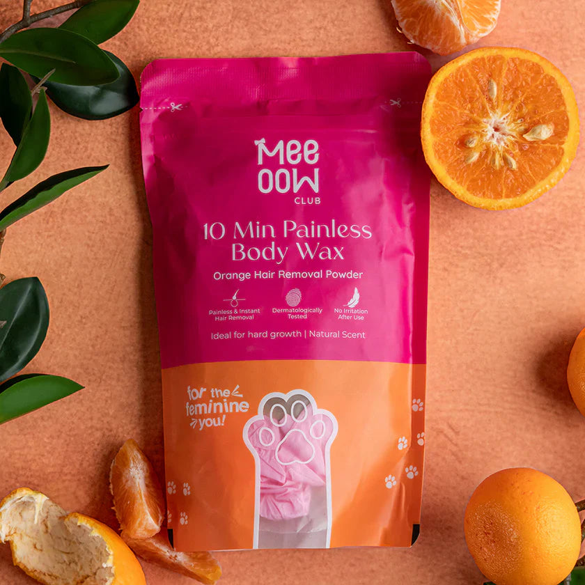 4-in-1 Body Hair Removal Wax Powder Mask